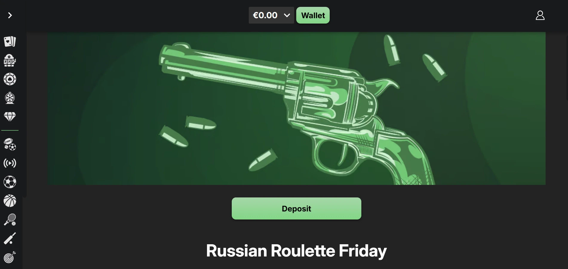 Betblast Casino Russian Roulette Friday 