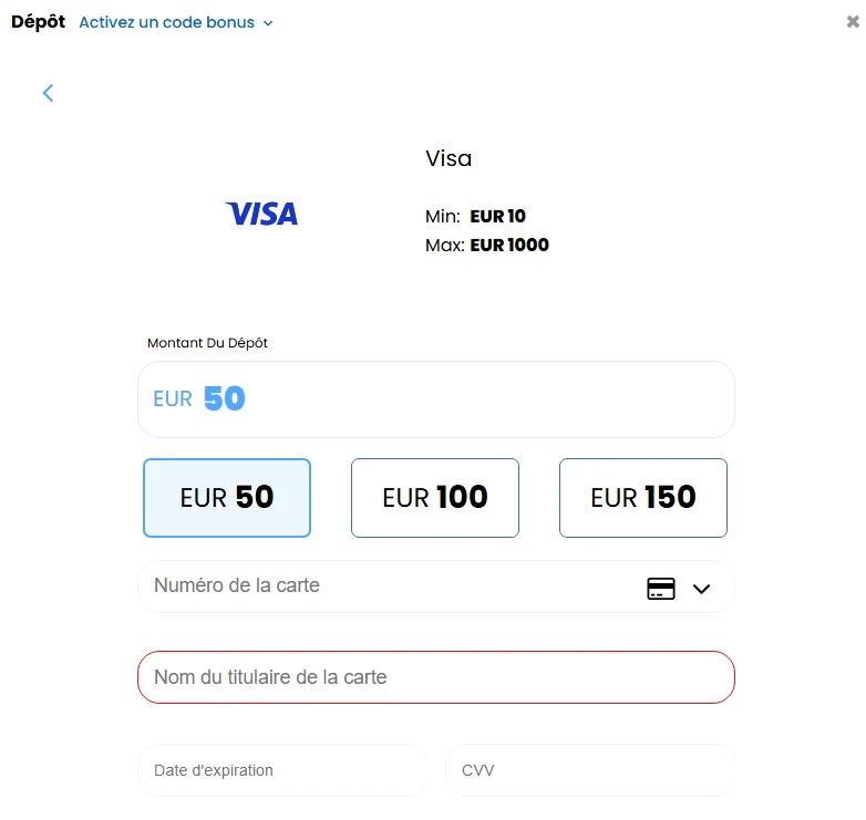Choisir un mode de dépôt