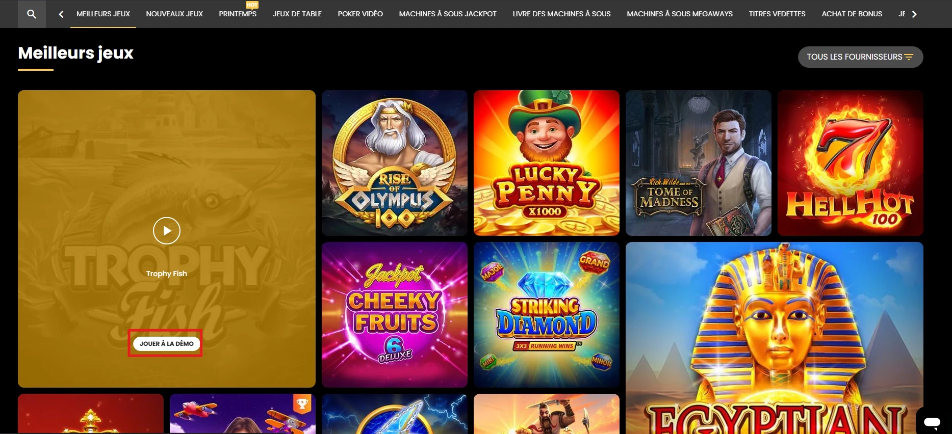 Jouer gratuitement sur Emirbet