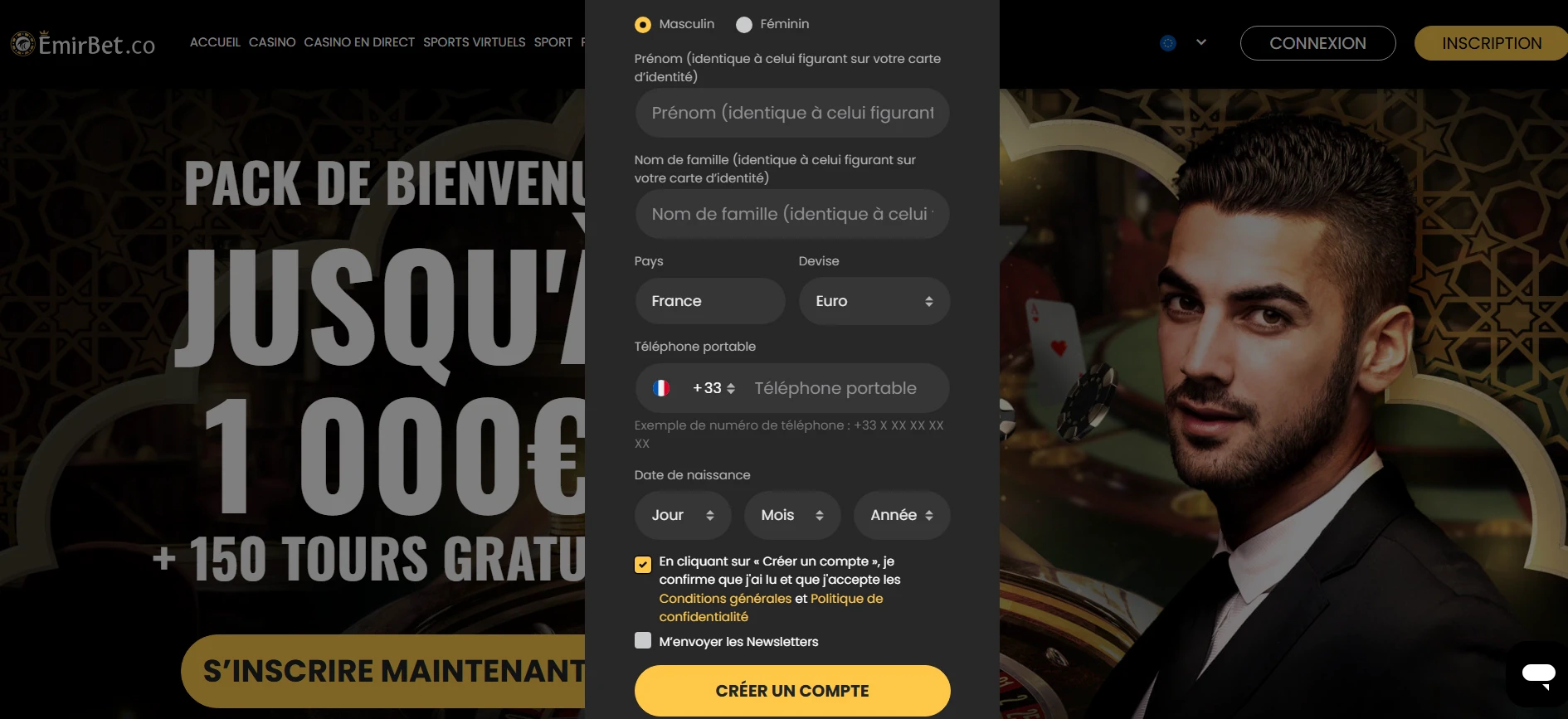Informations personnelles