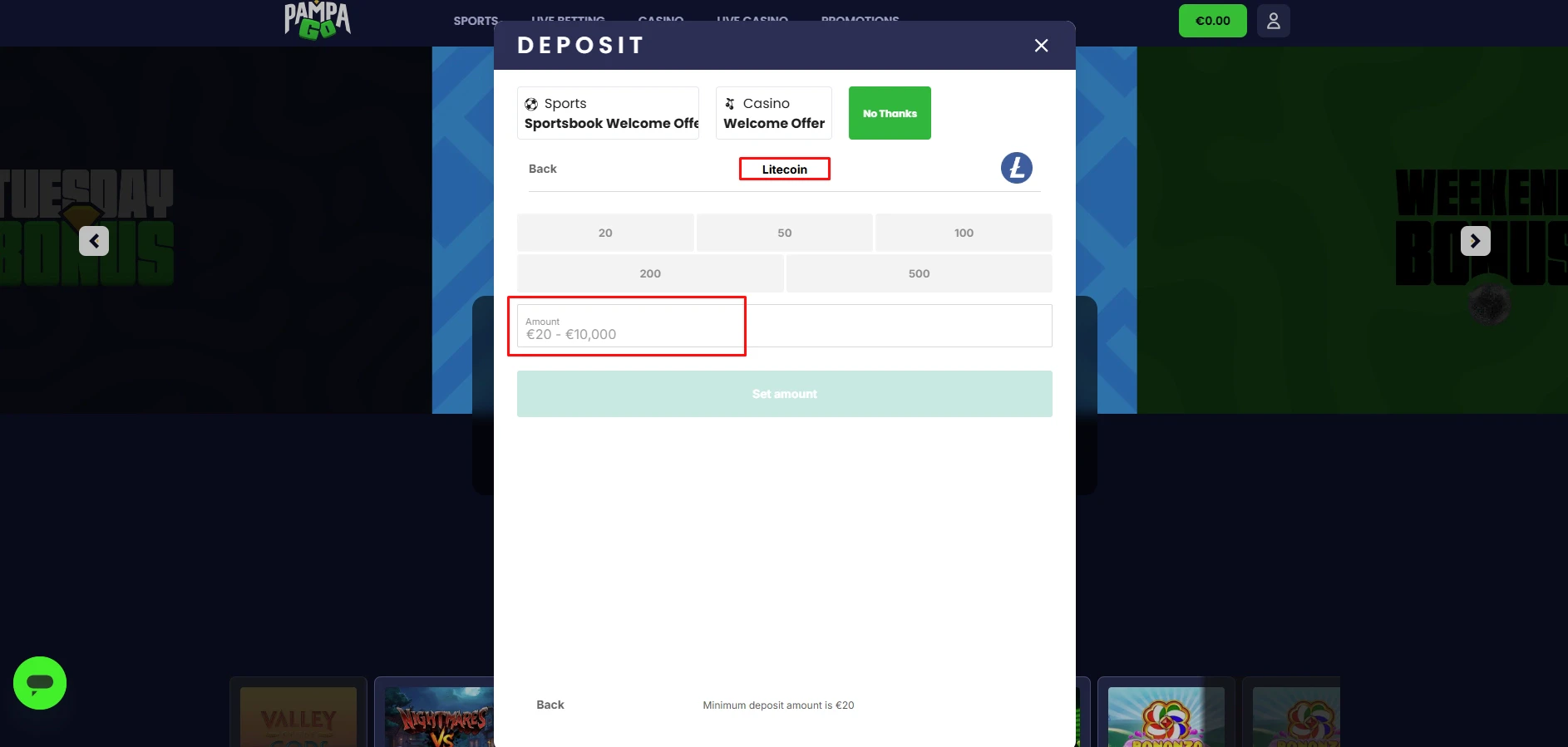 PampaGo Litecoin