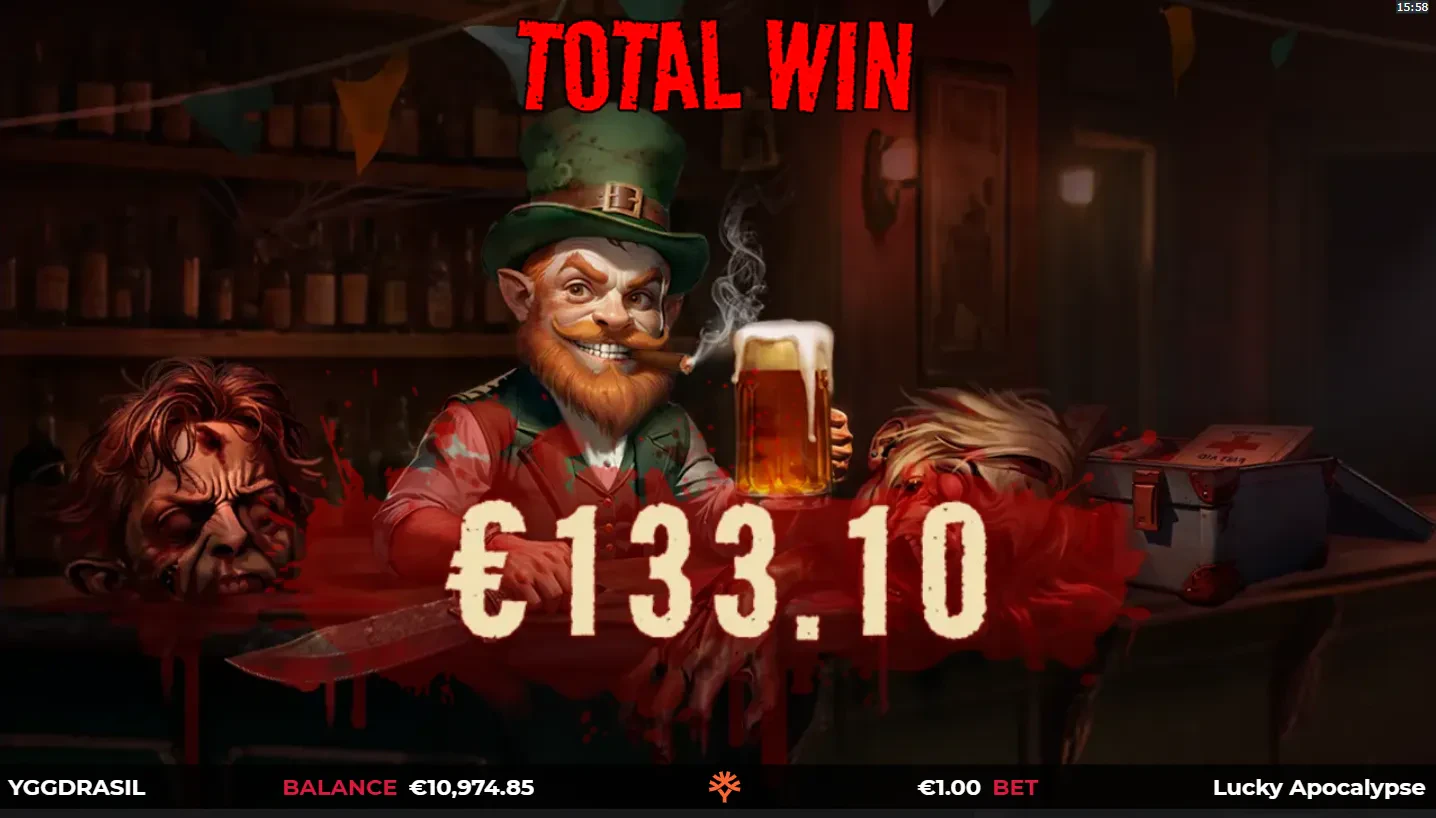 big win sur lucky apocalypse