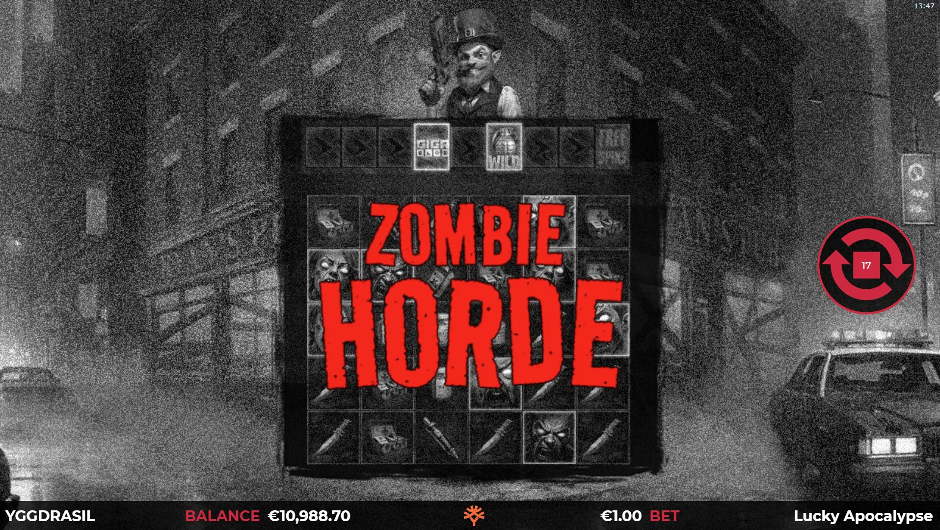 mécanique zombie horde