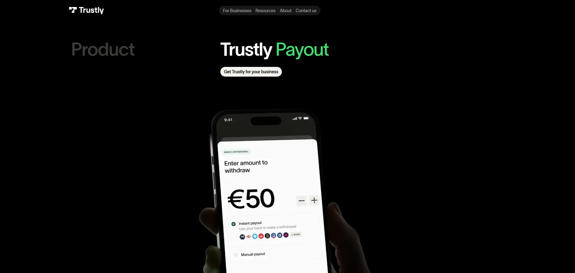 Trustly Payouts