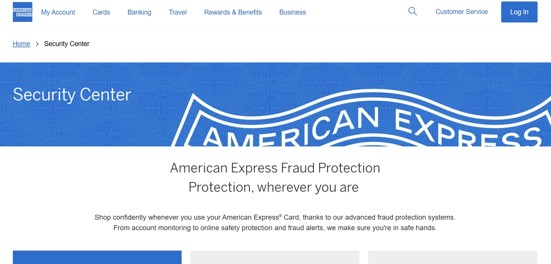 American Express Security