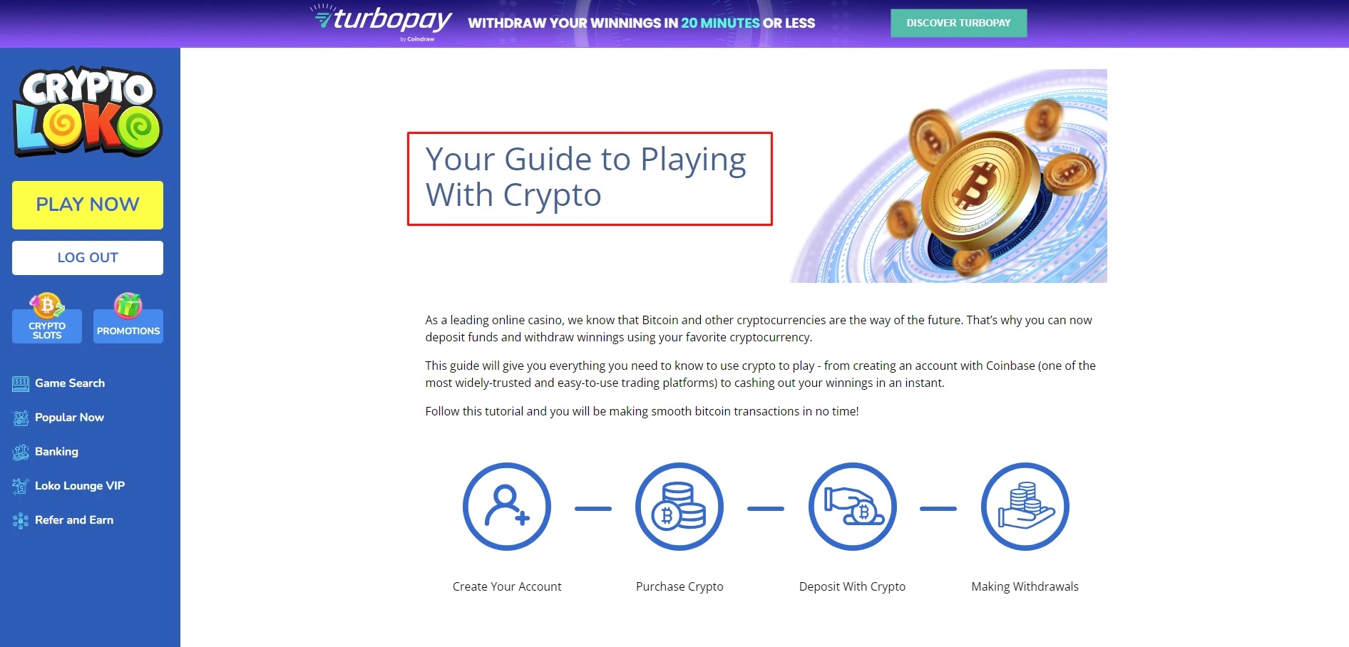 Crypto Loko Casino Guide