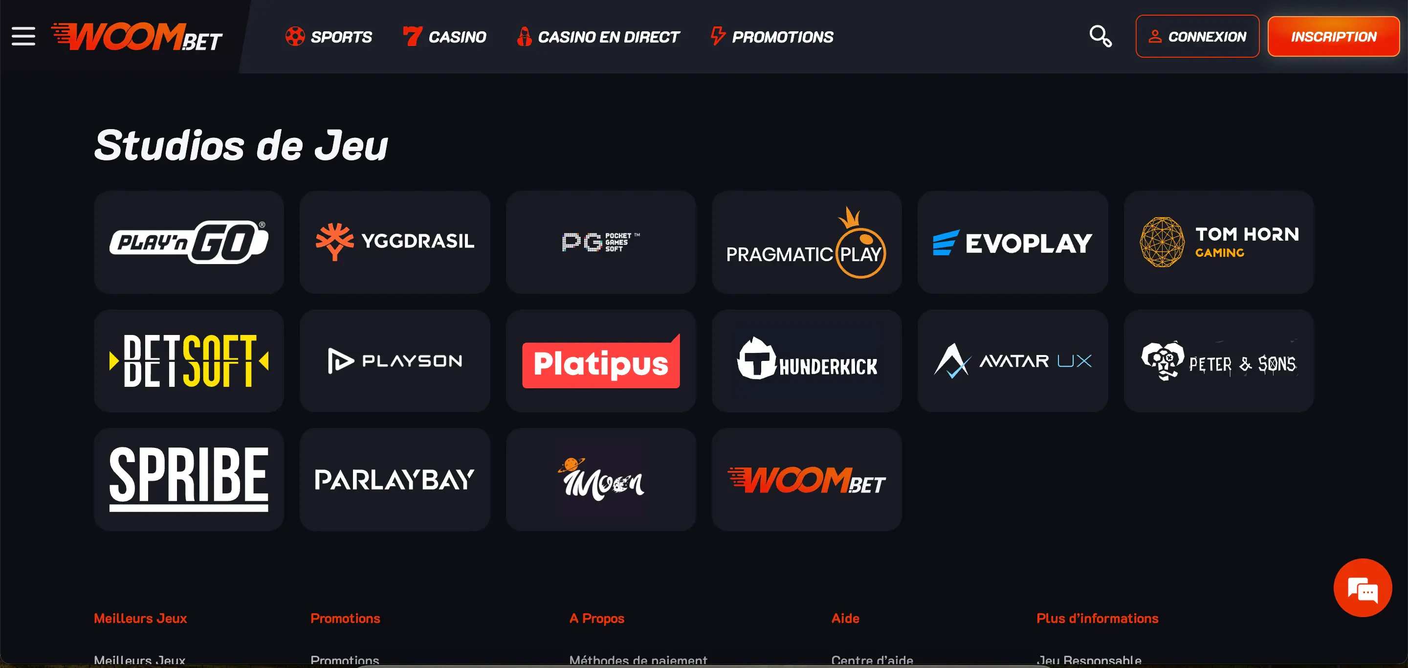woombet providers