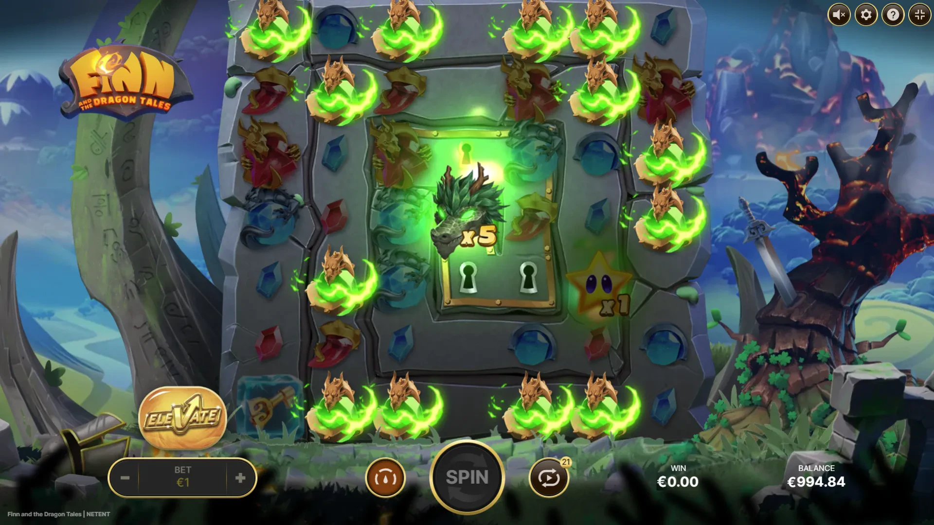 symbole dragon en partie classique