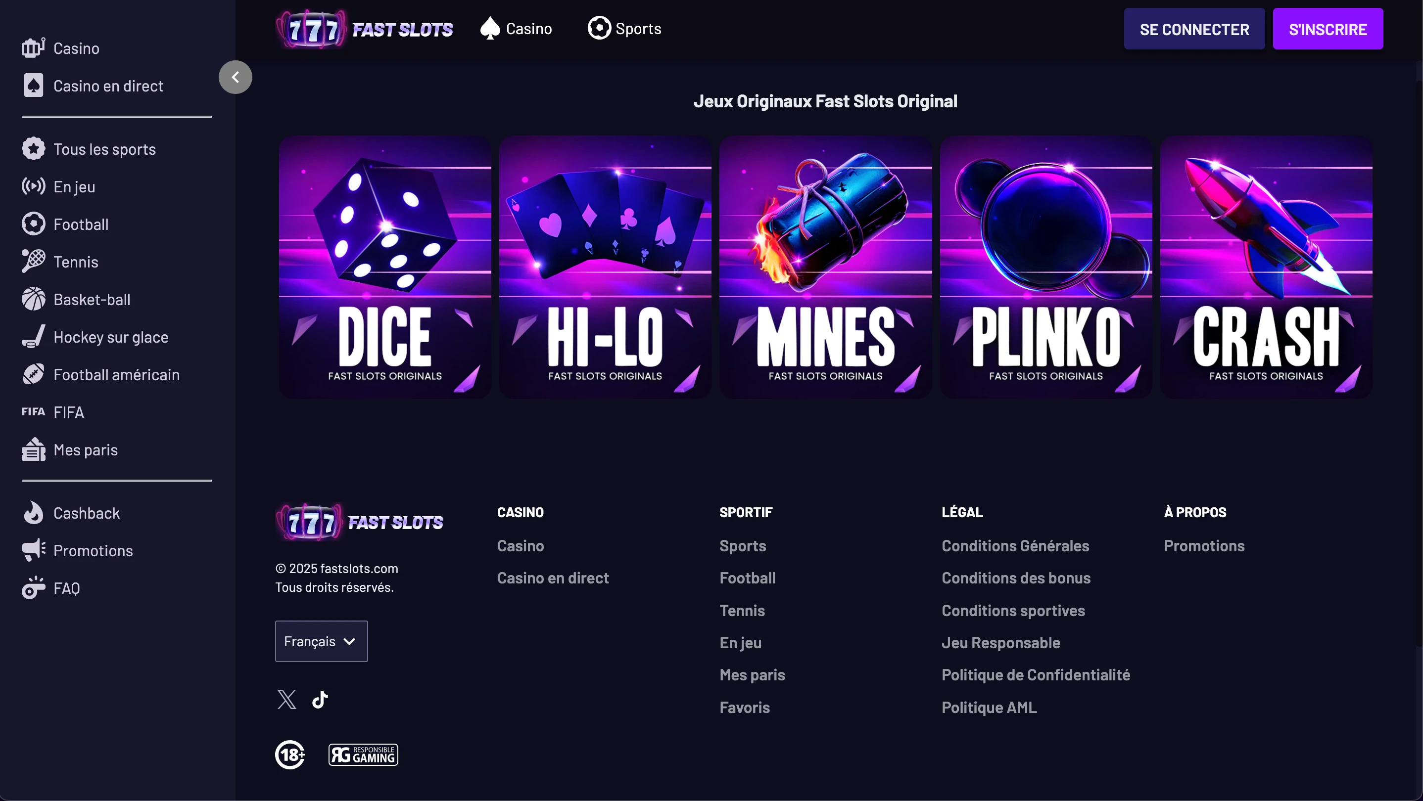 mini jeux fastslots