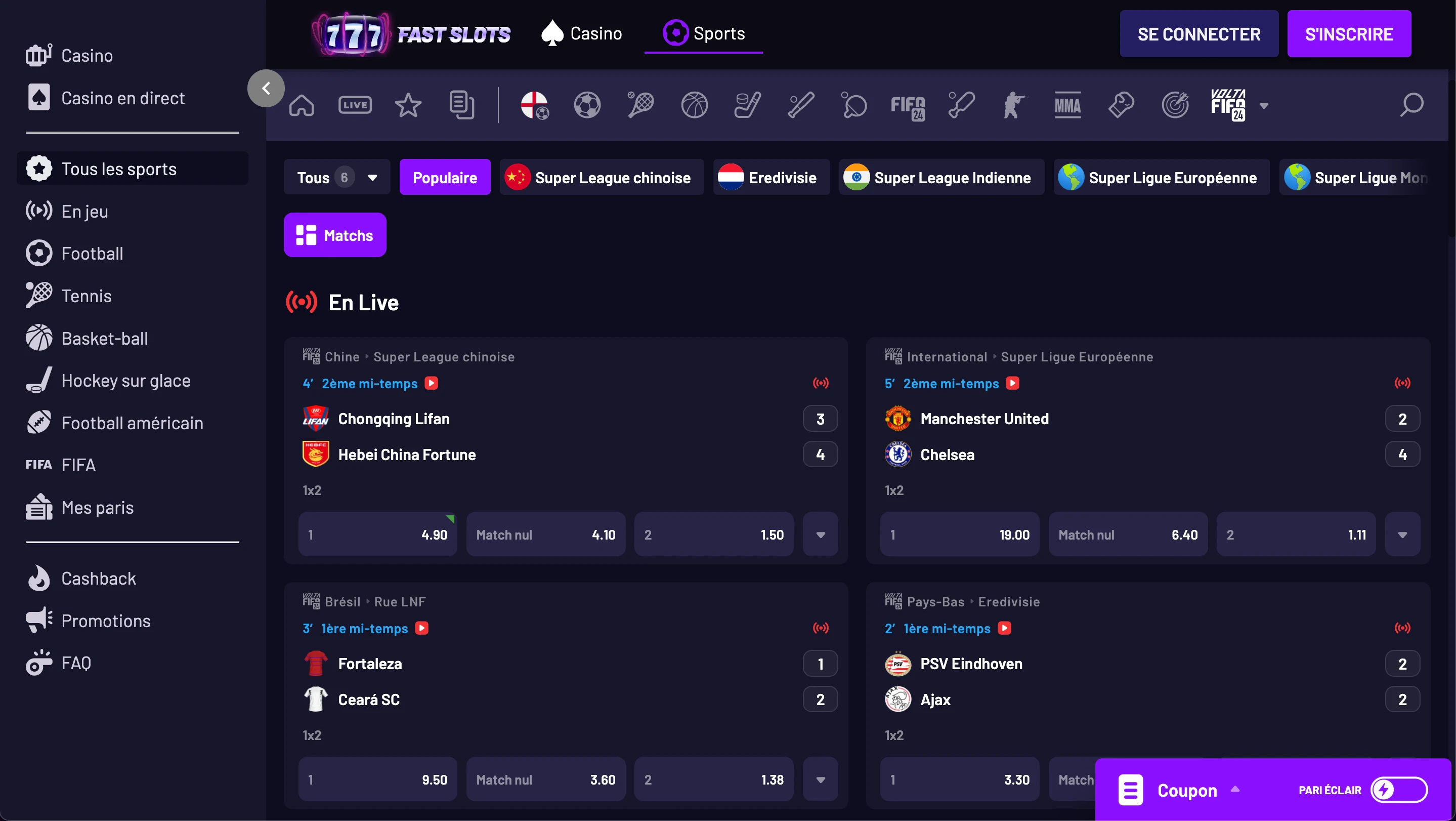 paris esport fastslots