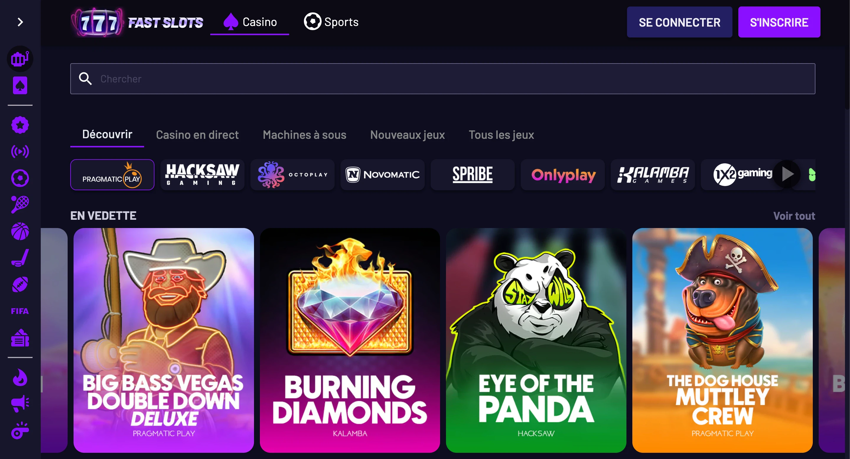 providers fastslots