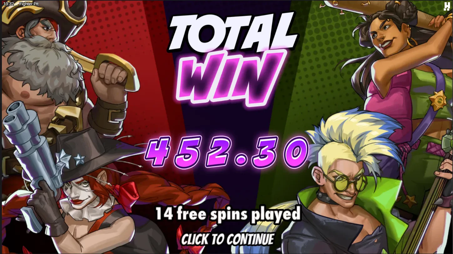 total win sur fighter pit