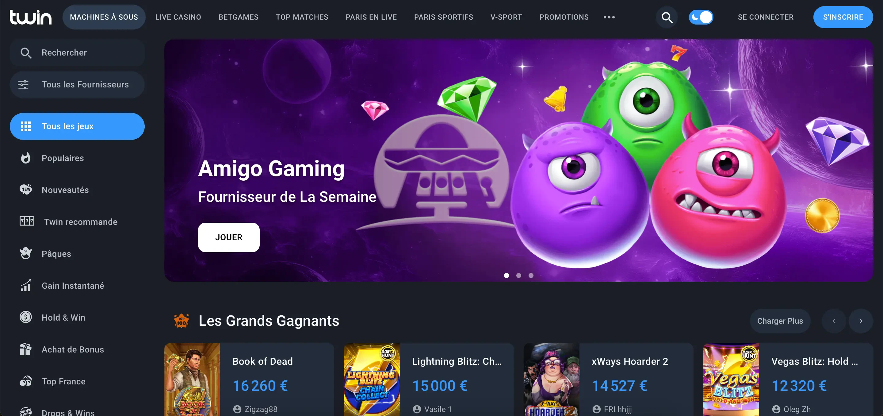 twin casino