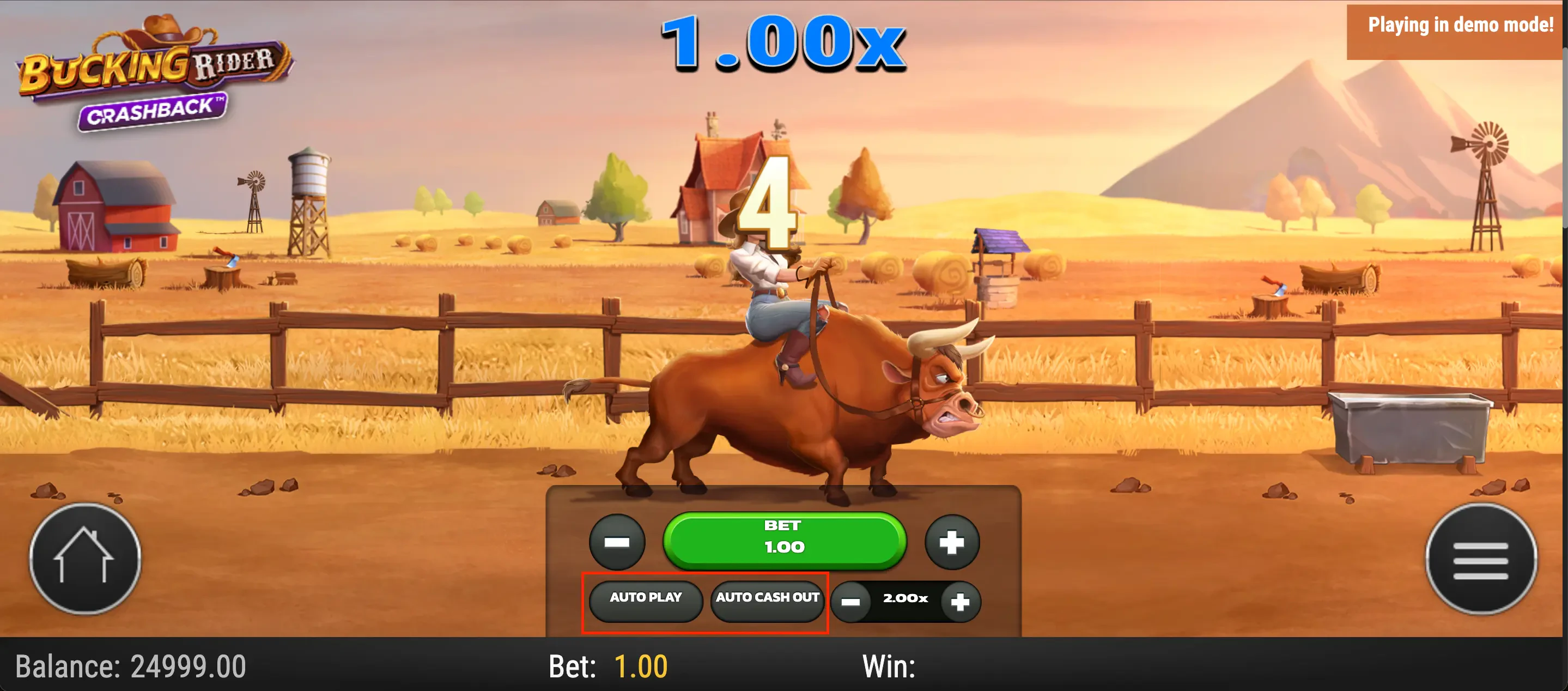 bucking rider auto