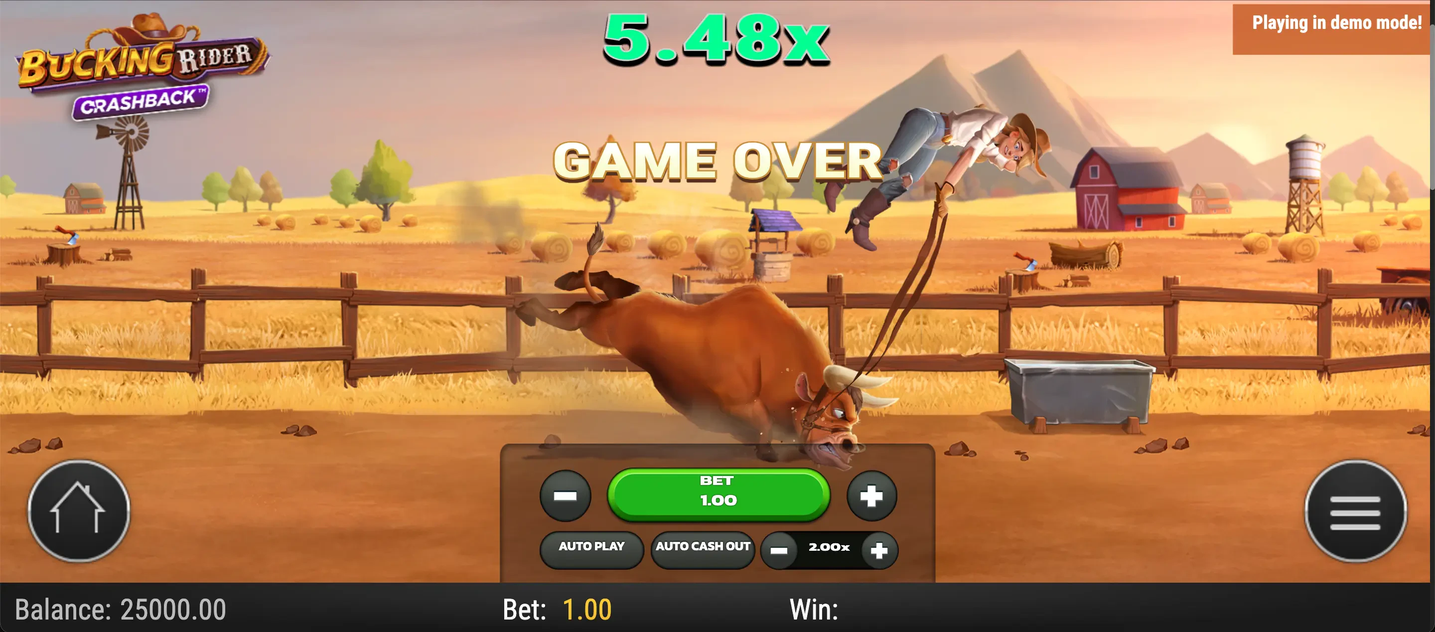 bucking rider fin de partie