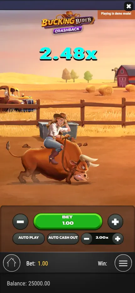 bucking rider mobile