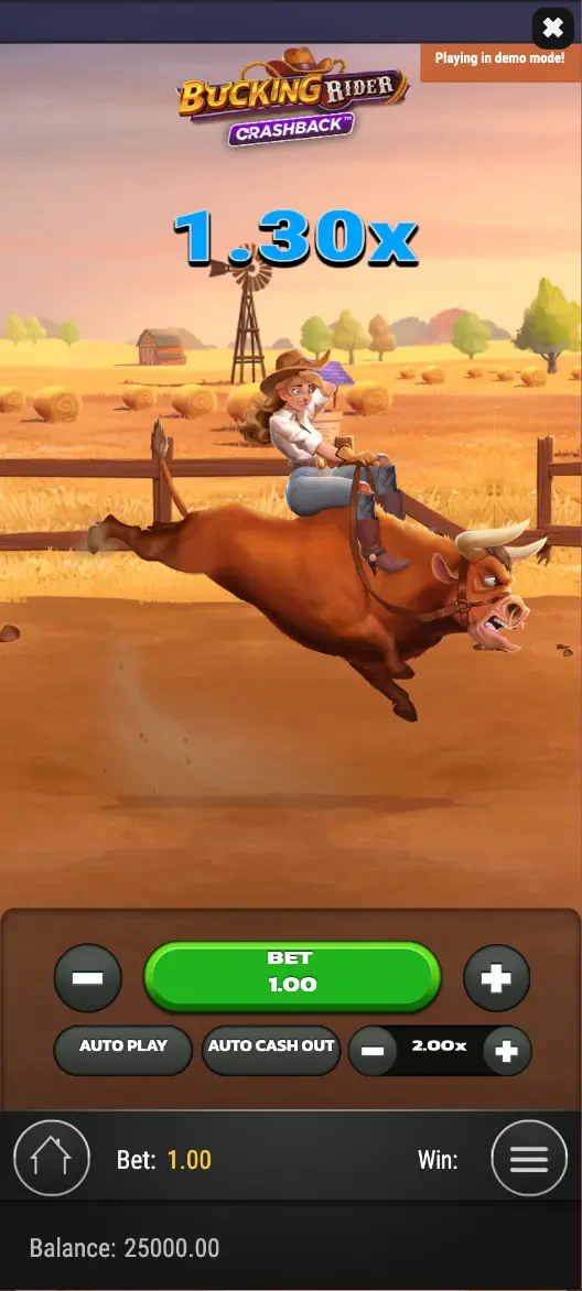 bucking rider mobile