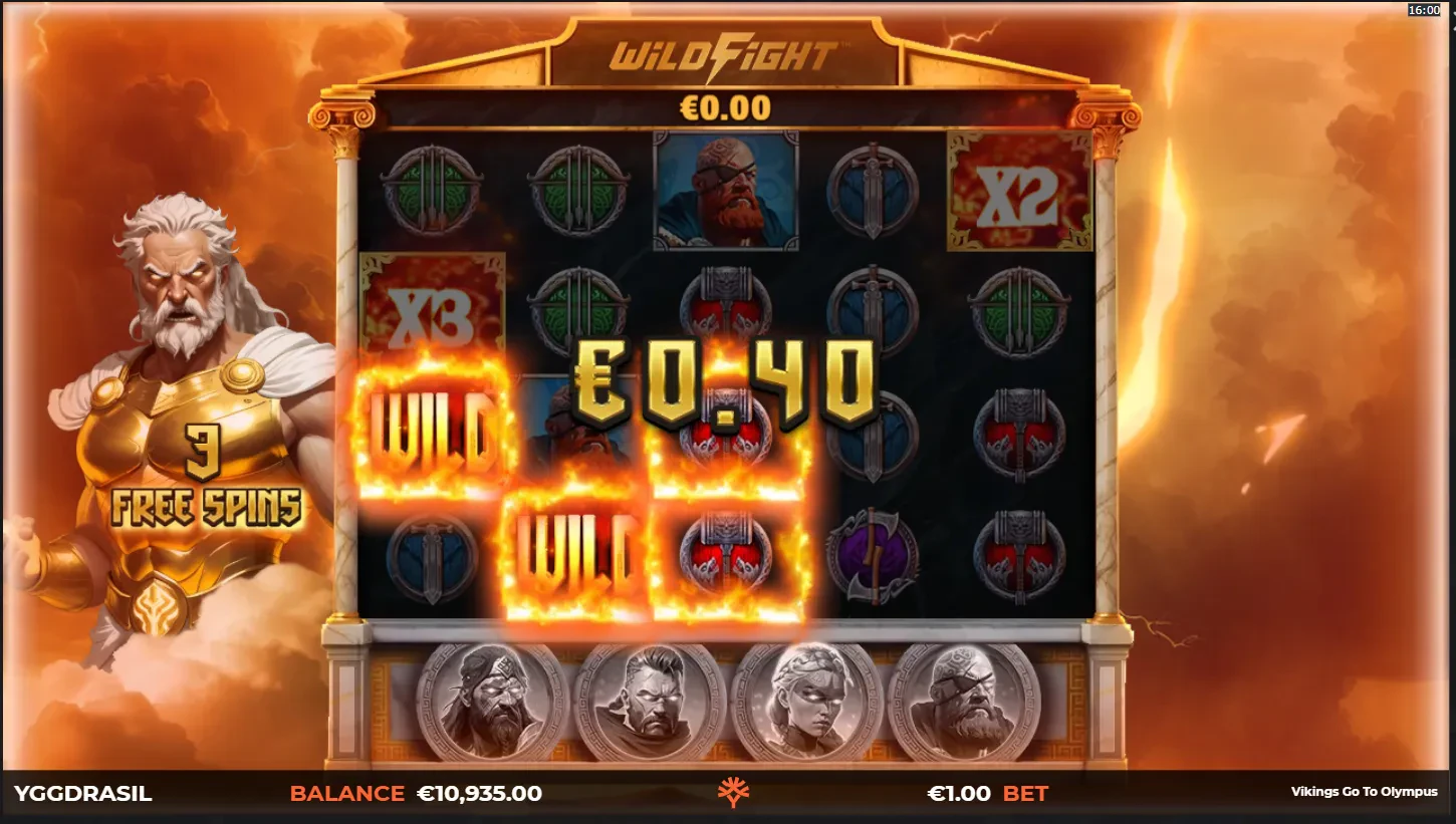 sticky wild et wildfight en partie bonus