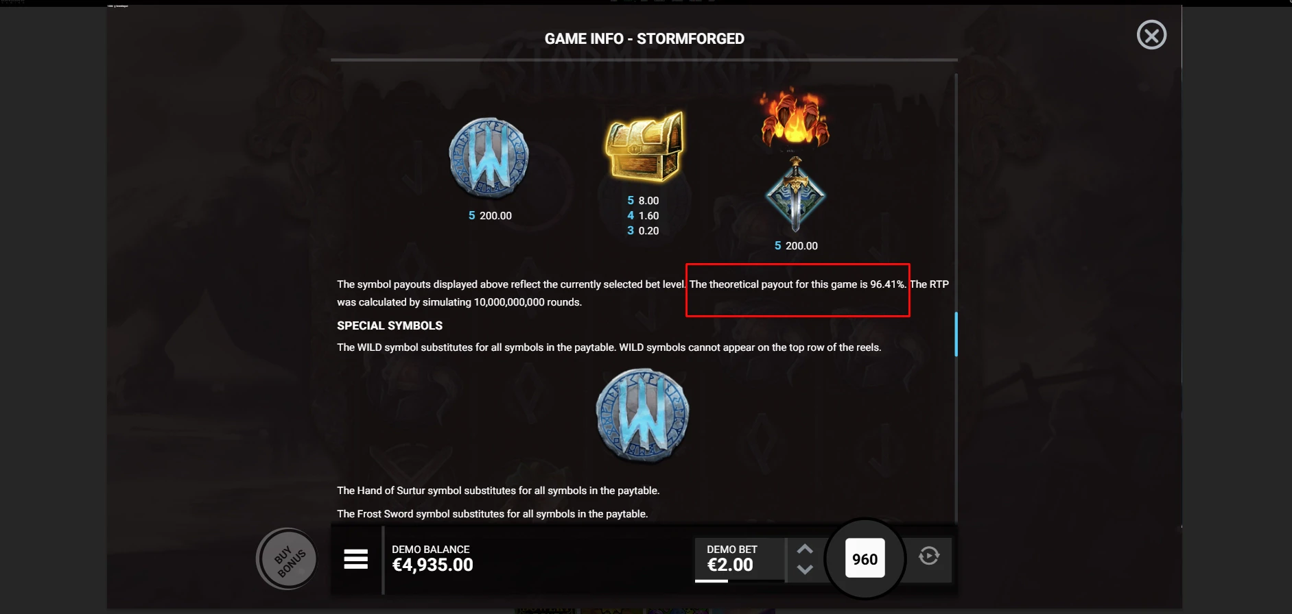 Stormforged RTP