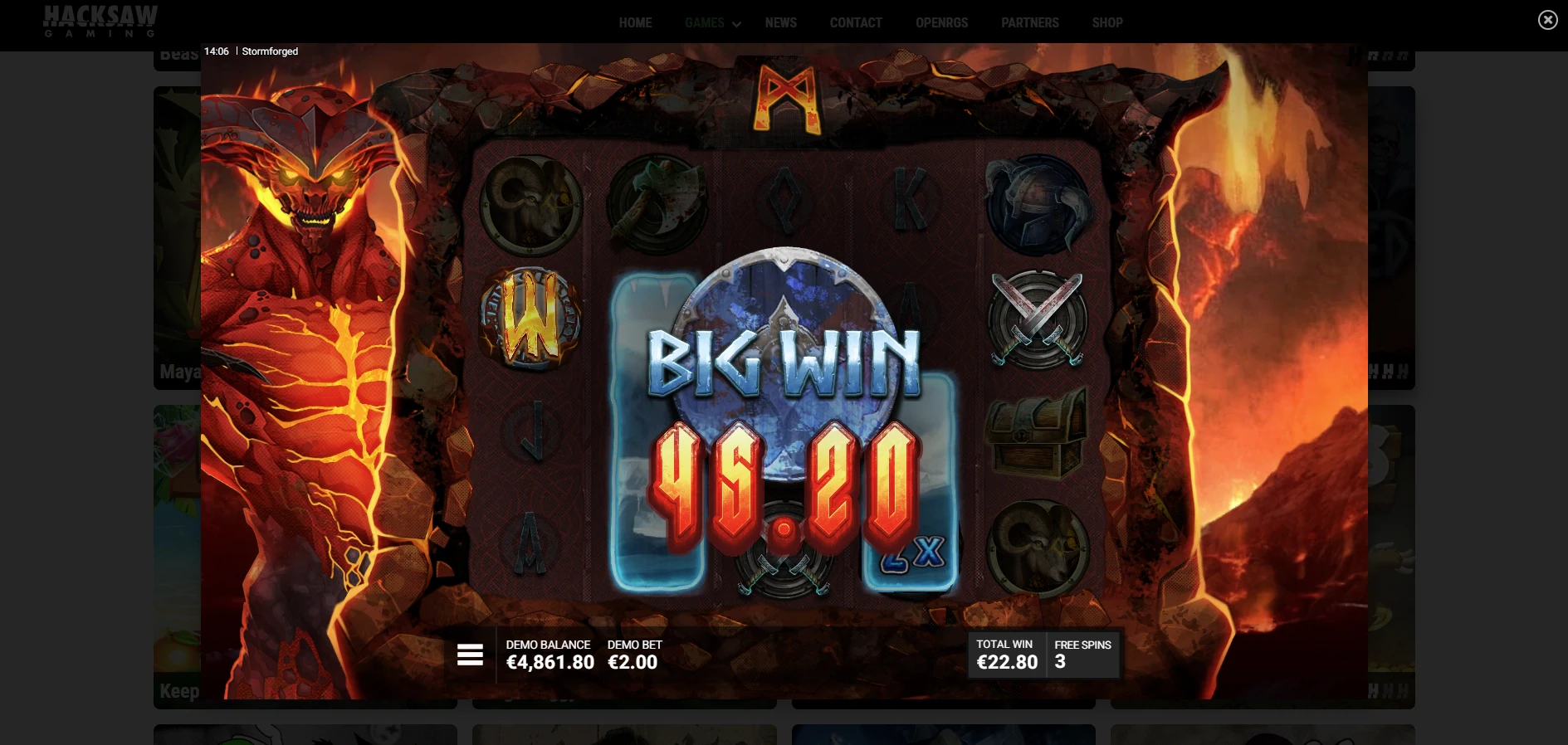 Stormforged Big Win