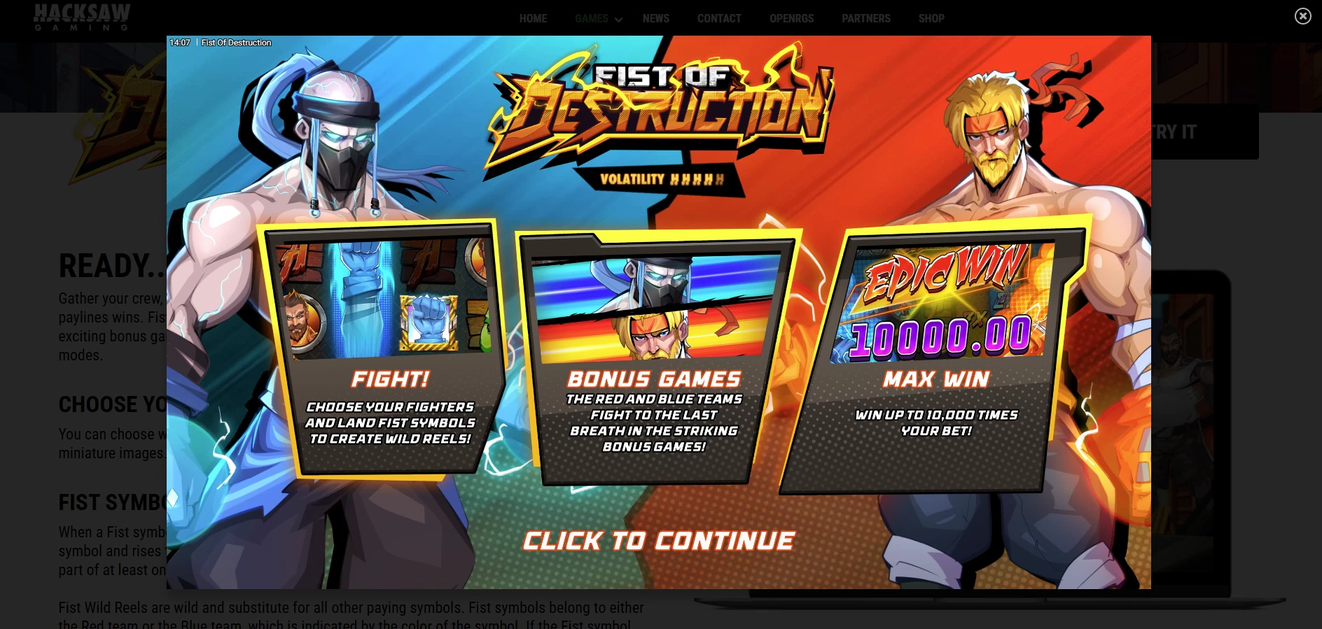 Fist of Destruction 