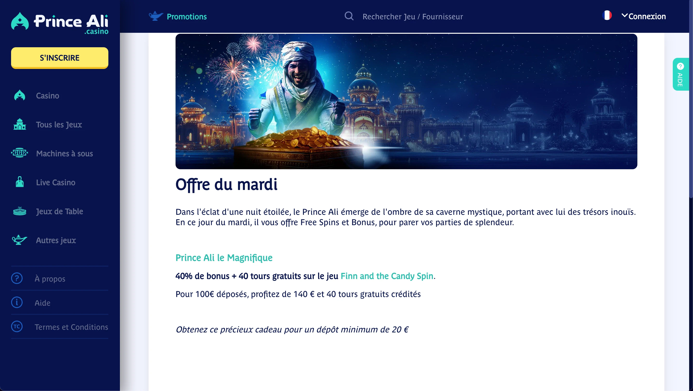bonus du mardi prince ali