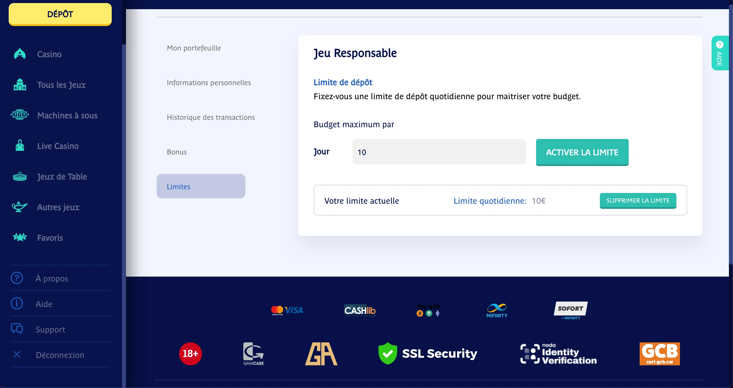 jeu responsable prince ali