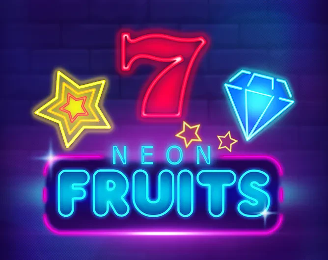 neon fruits