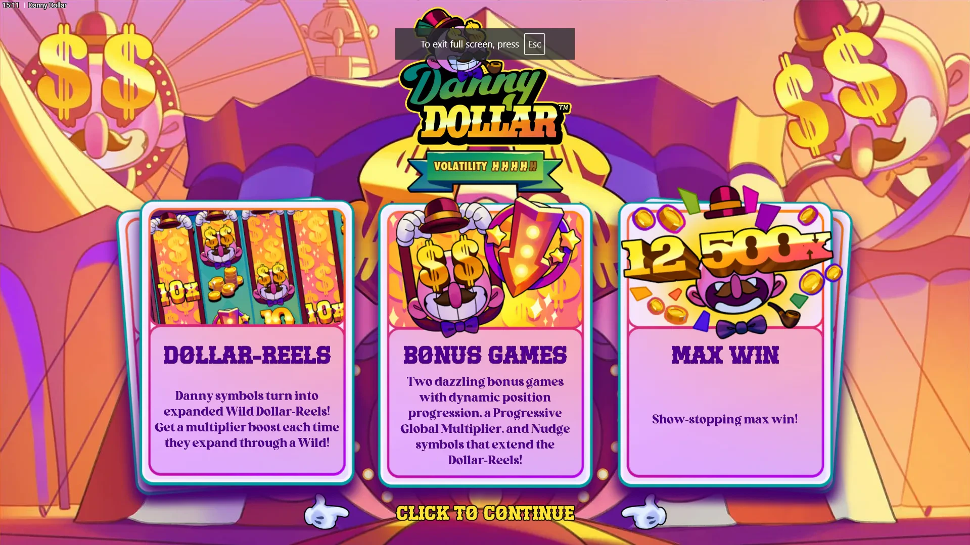danny dollar page d'accueil