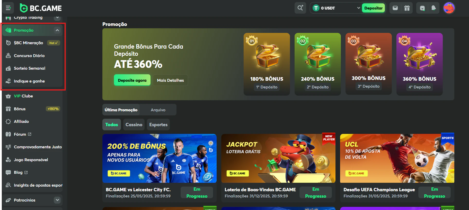 Promoções