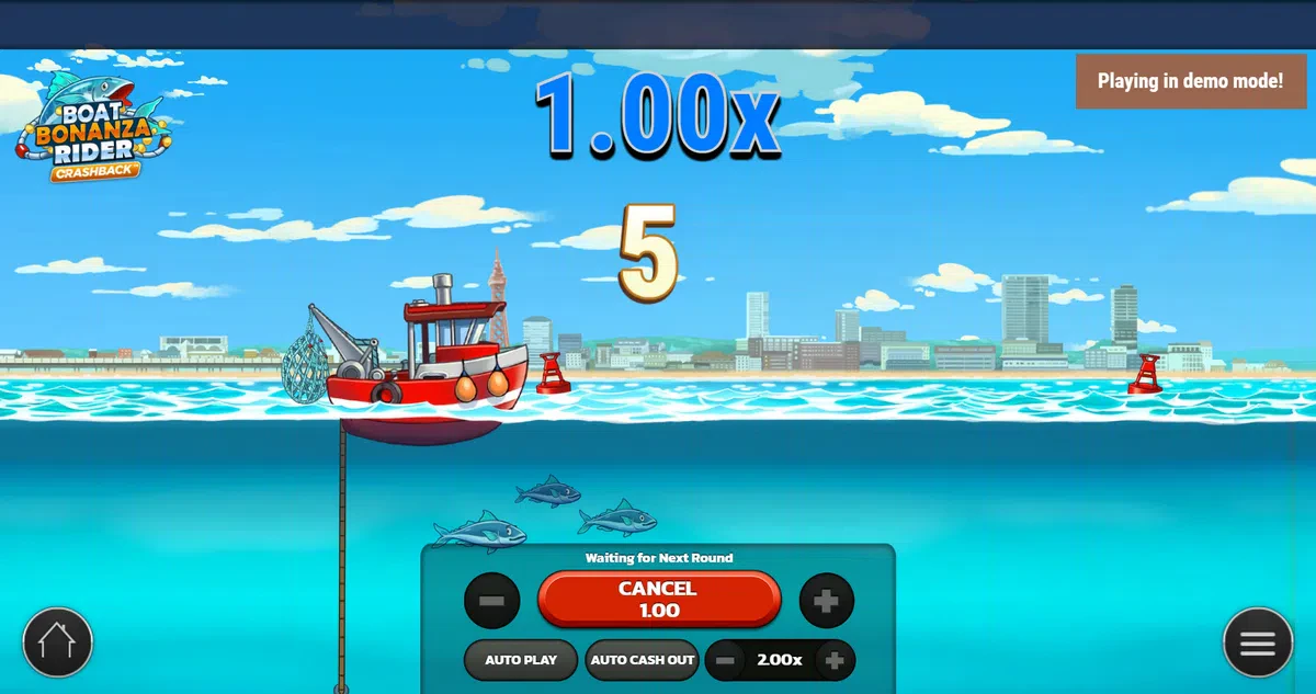 avant le départ du bateau de boat bonanza rider