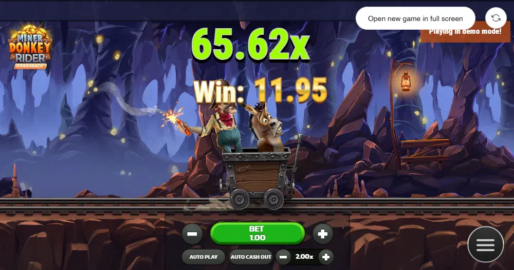 miner donkey rider