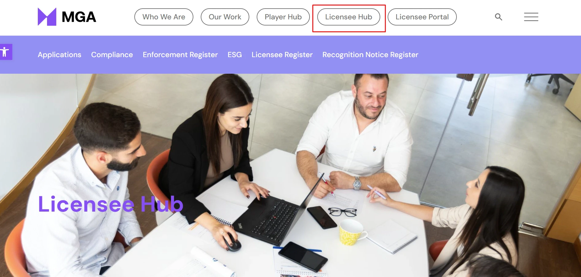 Malta Gaming Authority License Hub