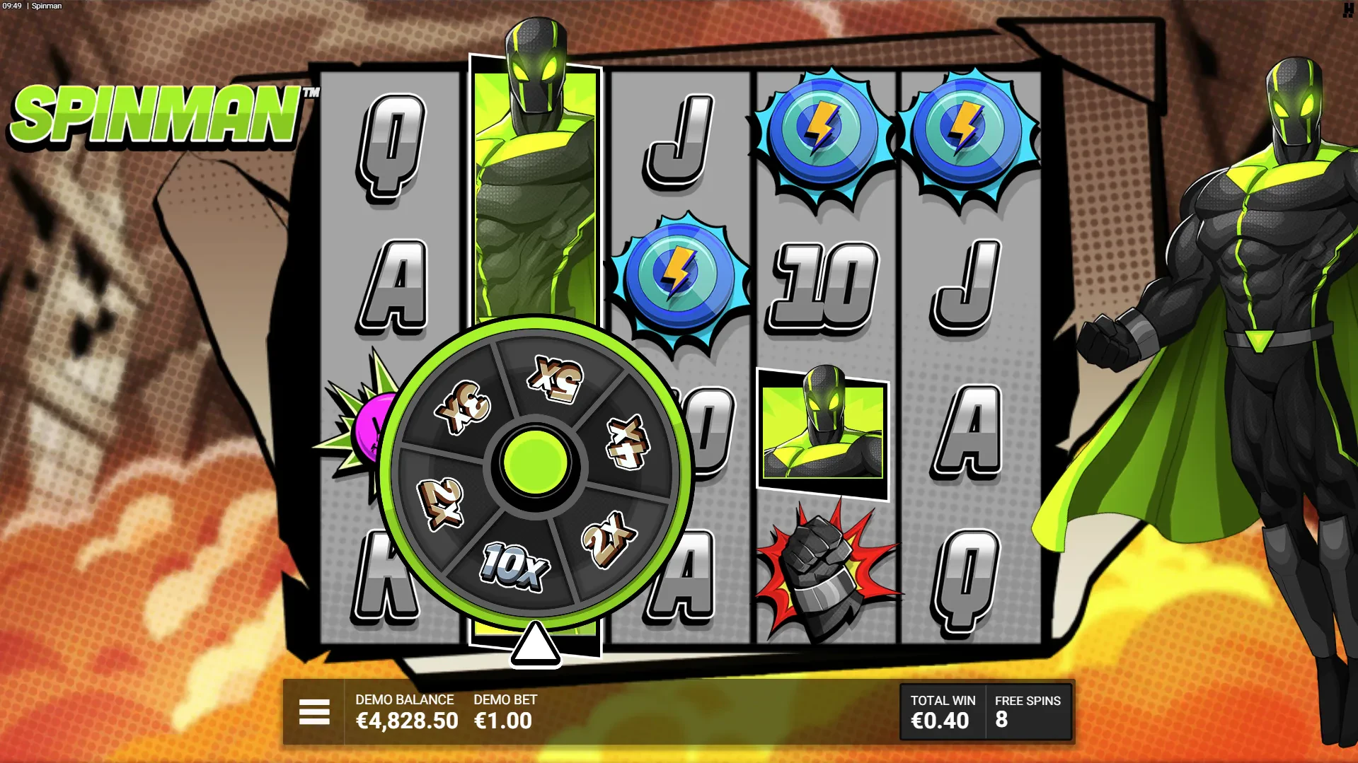 partie bonus spinfinity
