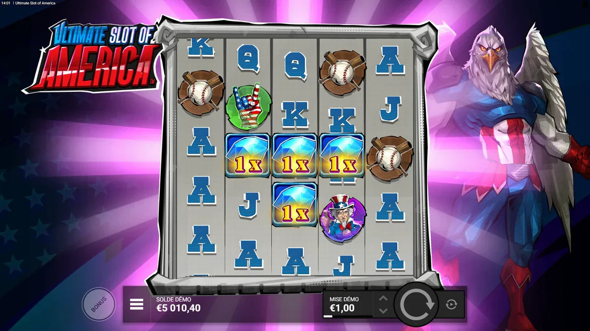 liberty gems sur ultimate slot of america