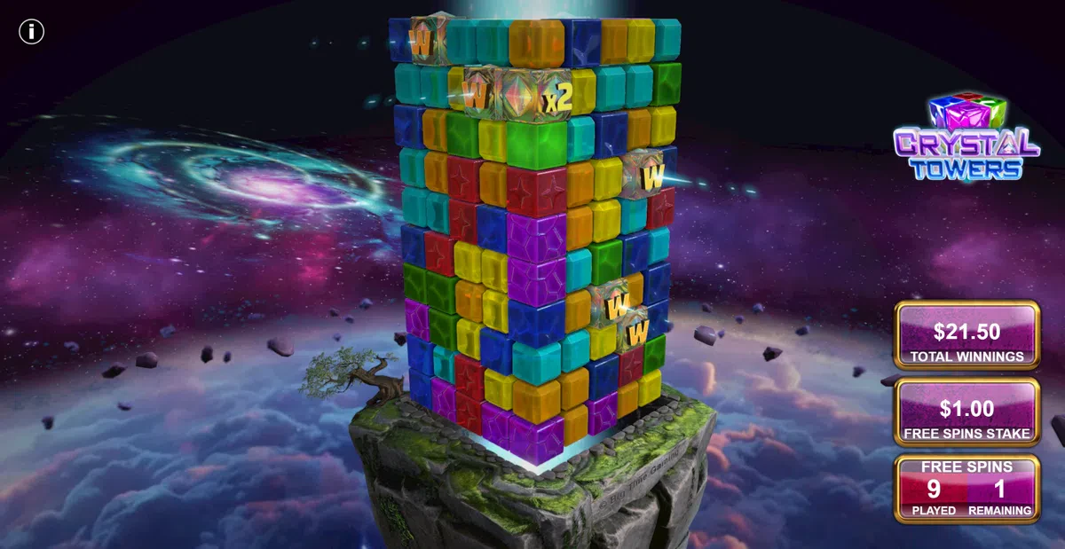 tour à 10 rangées dans crystal towers