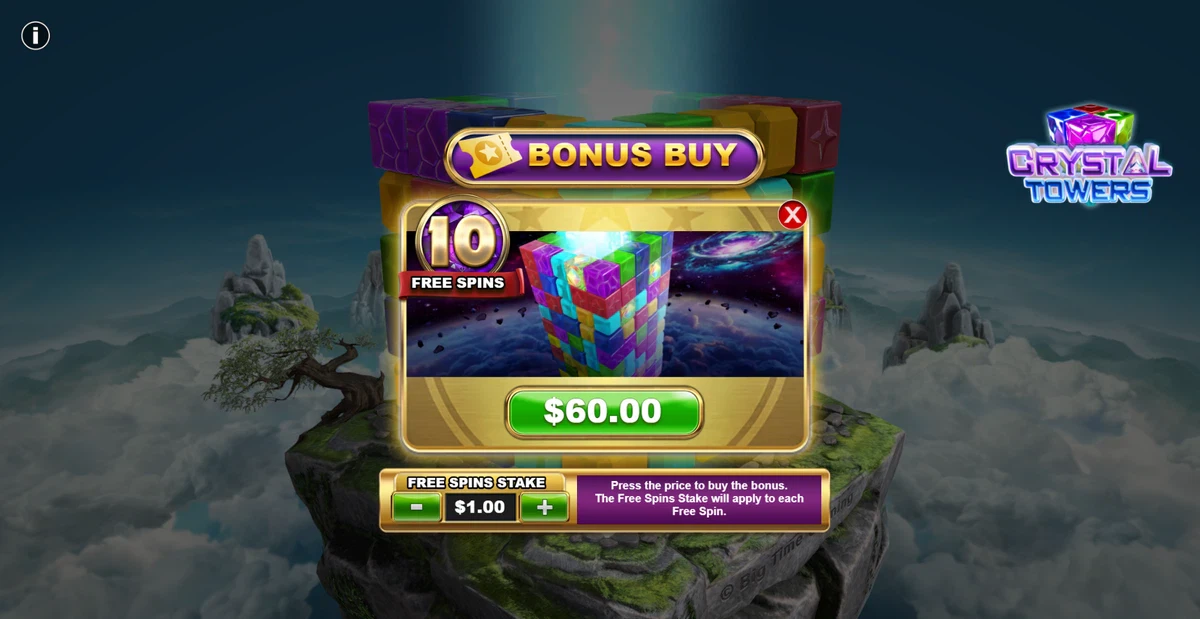 bonus buy de crystal towers