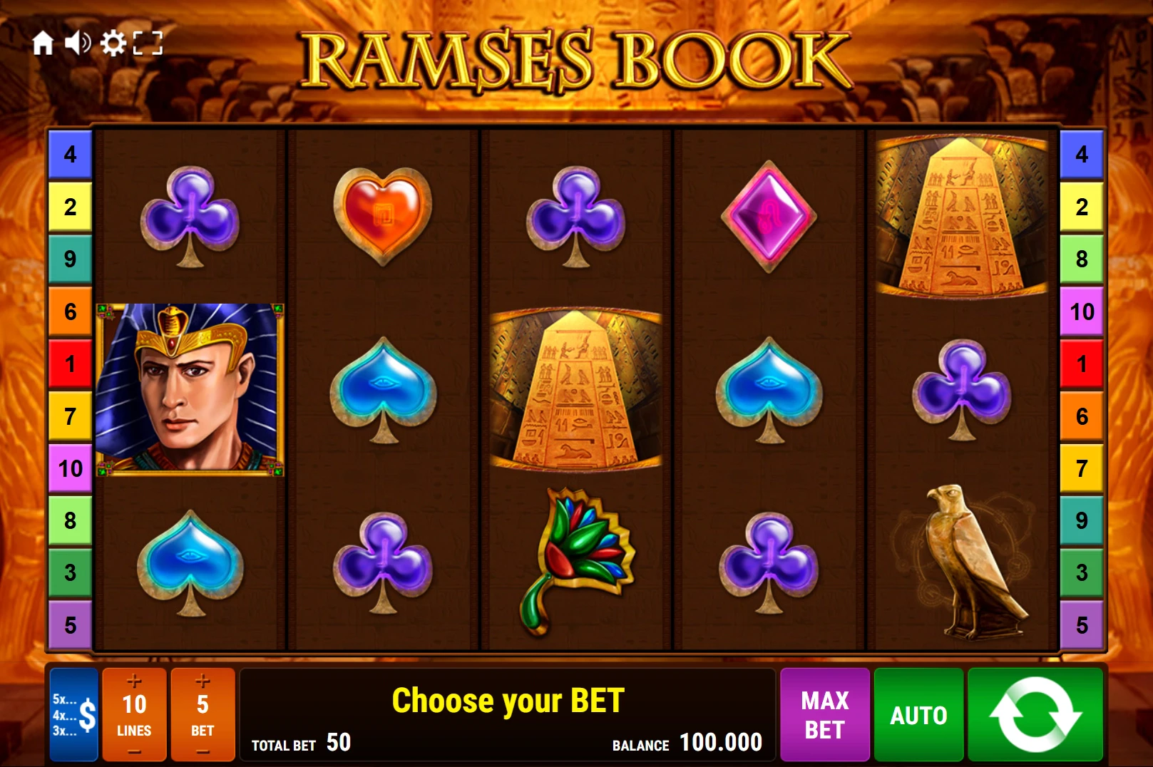 Ramses Book by Gamomat