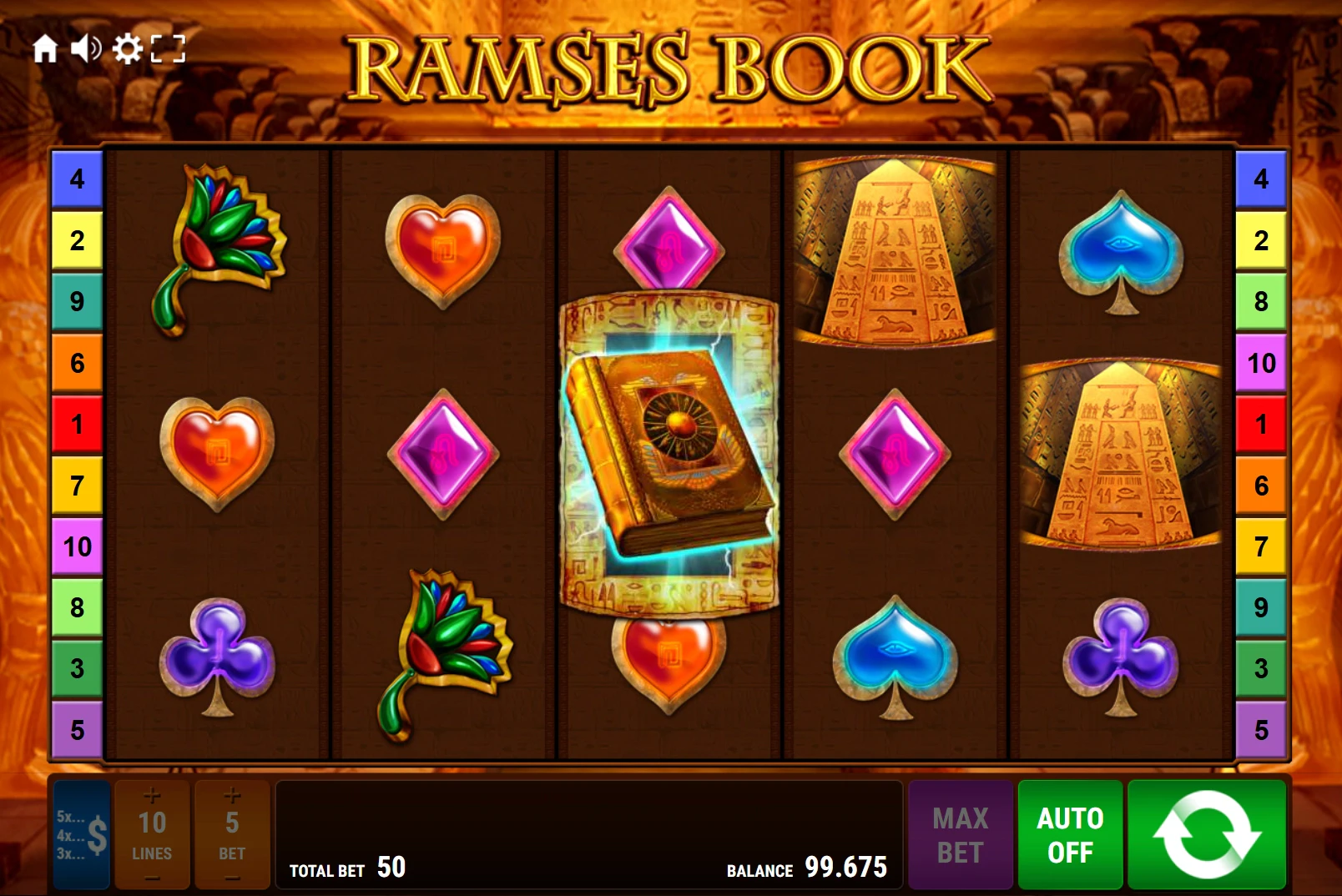Ramses Book Symbols
