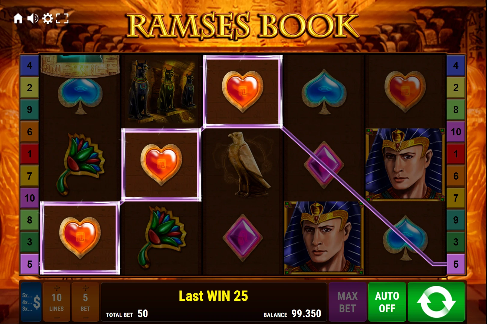 Ramses Book by Gamomat