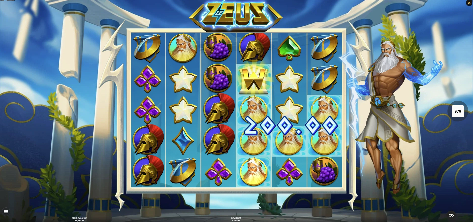 Ze Zeus by Hacksaw Gaming