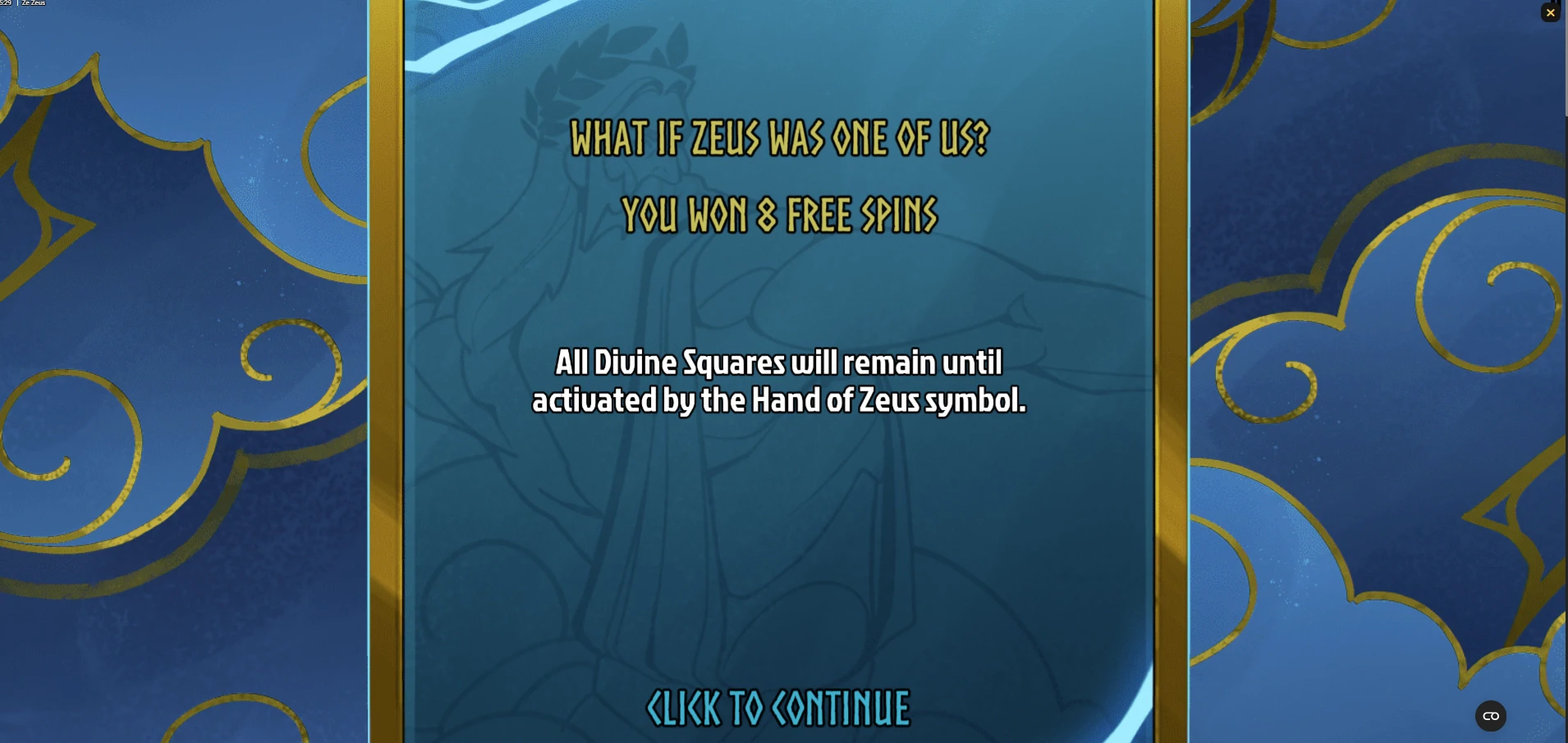 Ze Zeus Special Features