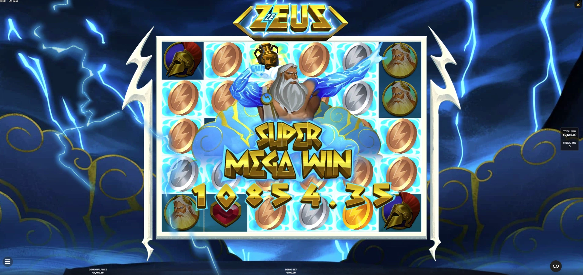 Ze Zeus Super Mega Win