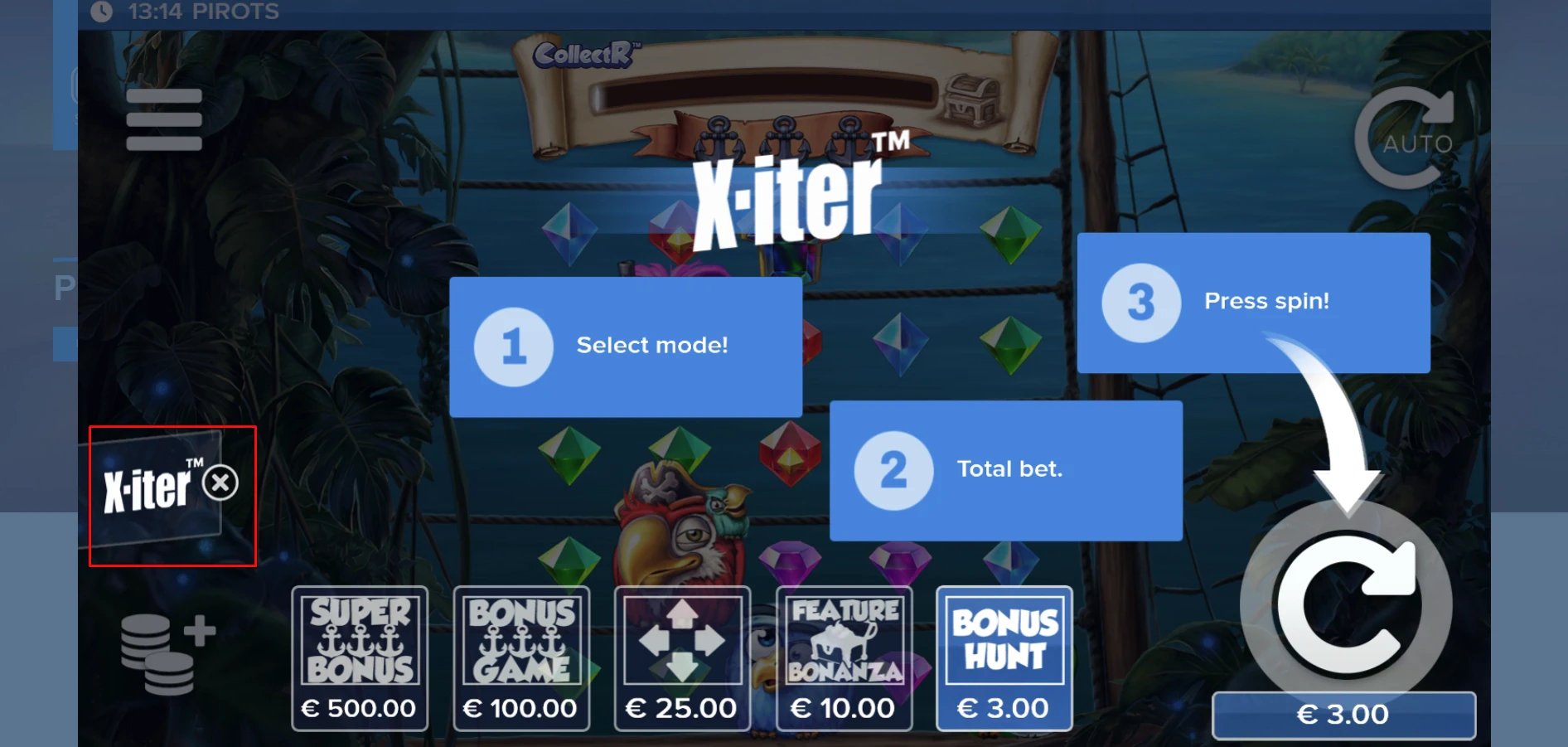 Pirots X-iter