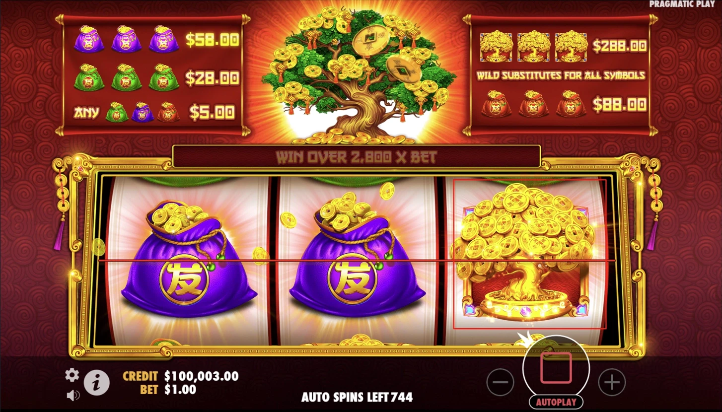 Tree of Riches Wild Symbol