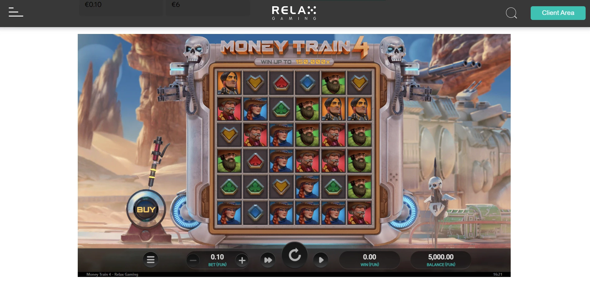 Money Train 4 by Relax Gaming