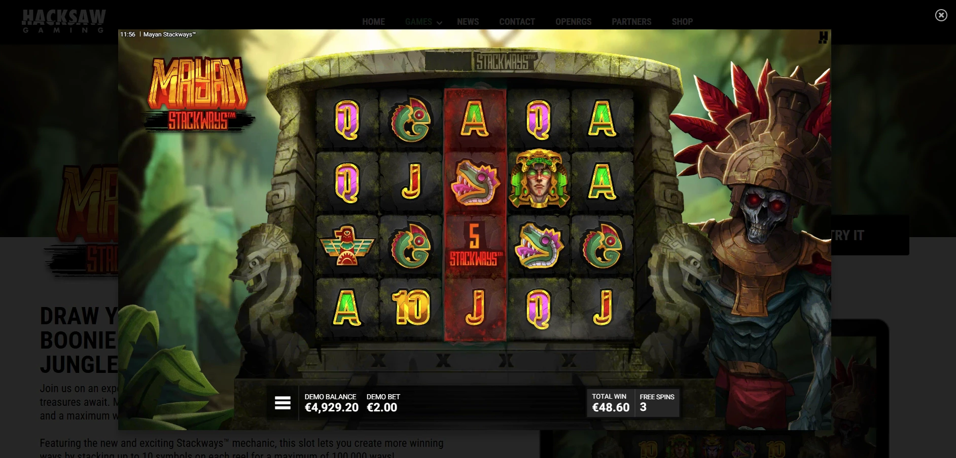 Mayan Stackways Theme and Graphics