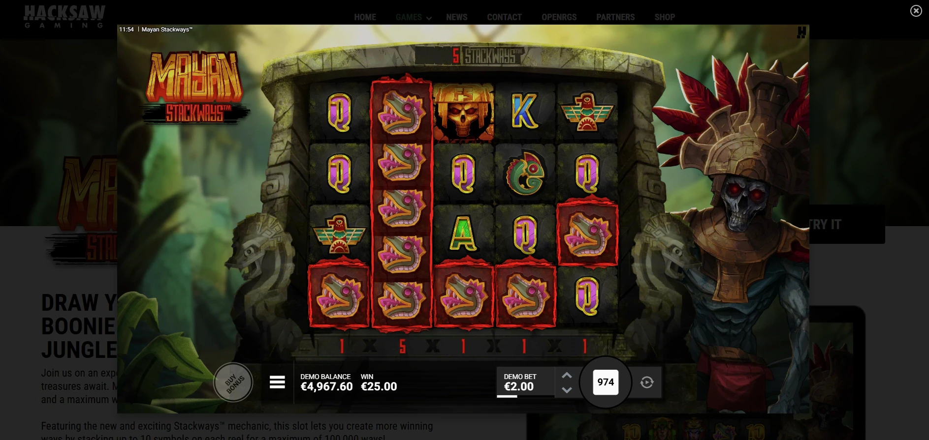 Mayan Stackways Feature Symbols