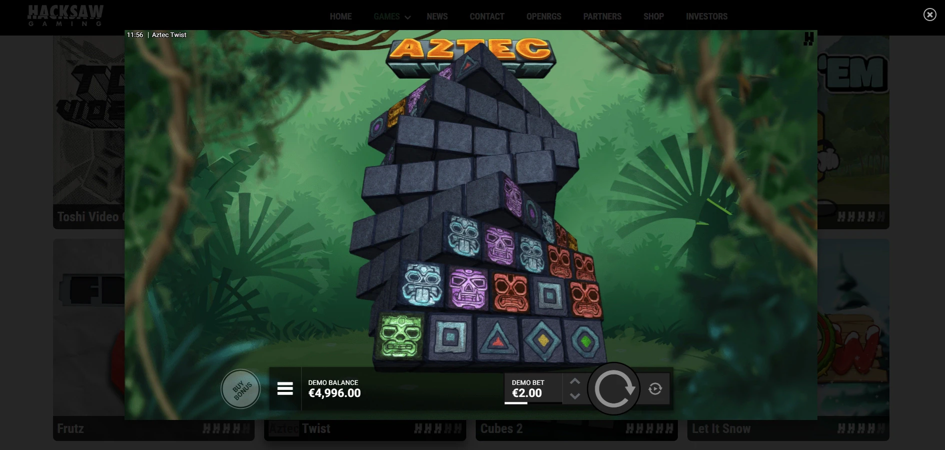Aztec Twist by Hacksaw Gaming
