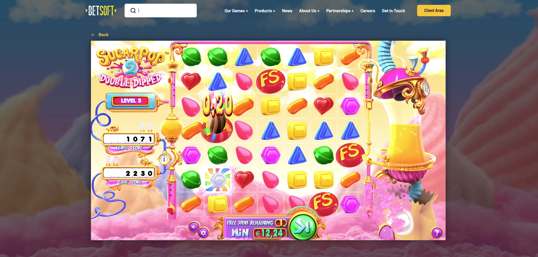 Sugar Pop 2: Double Dipped Feature Symbols